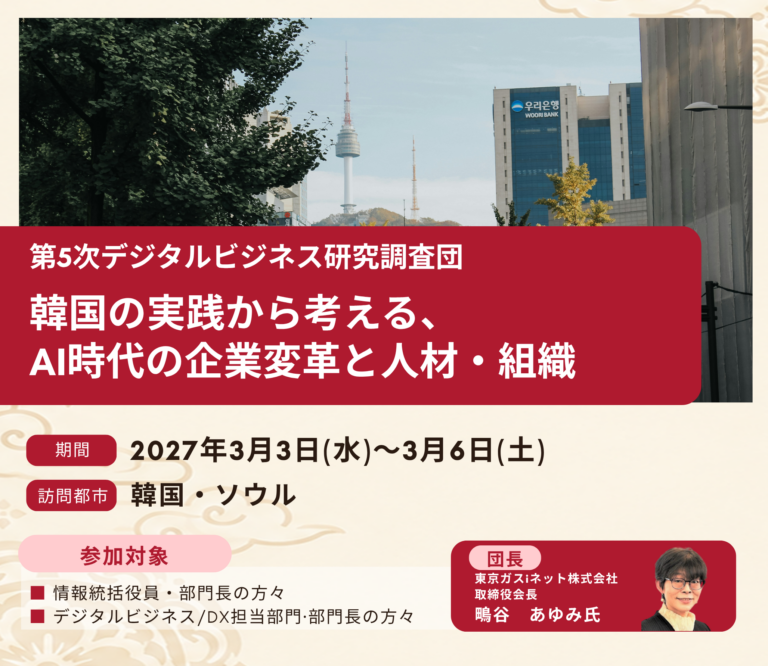 第5次デジタルビジネス調査団